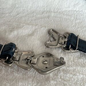 Vintage Dame belt leather size Small